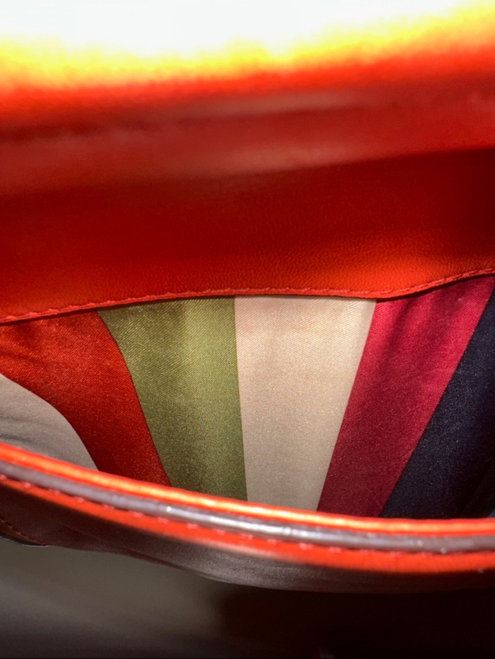 Coach Willis legacy y2k 70th AnniversaryClassic Orange Leather Crossbody Bag - Picture 10 of 16